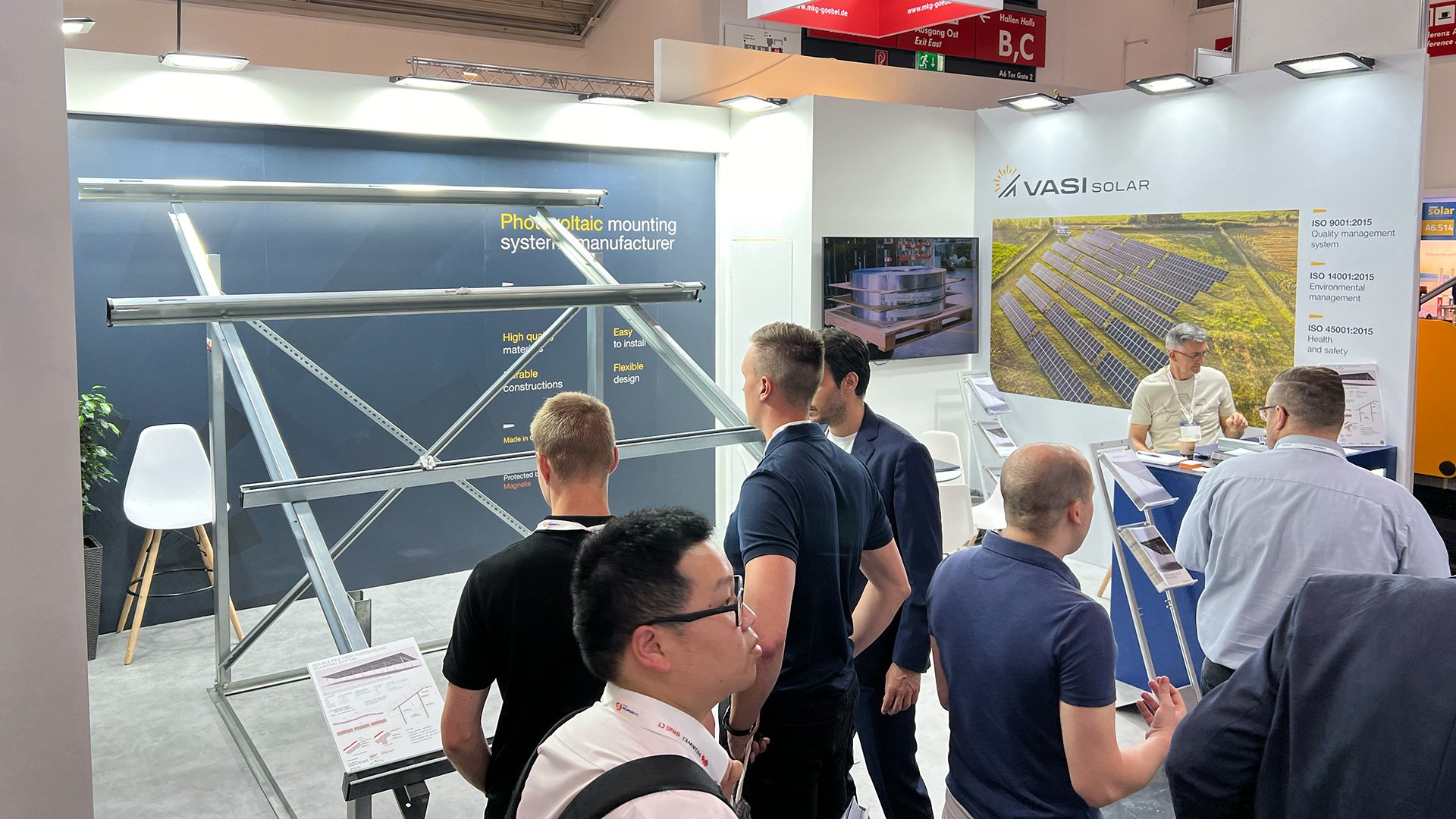 Η Vasi Solar στην Έκθεση Intersolar: Καινοτομία και Αξιοπιστία στις Βάσεις Φωτοβολταϊκών